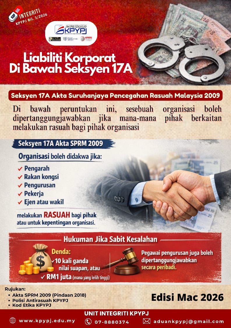 Poster Kapsul Integriti Mac 2026